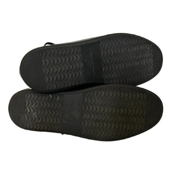 Matteo Sport Brown Leather & Neoprene Lined Lace Up Sneaker - Picture 6 of 8